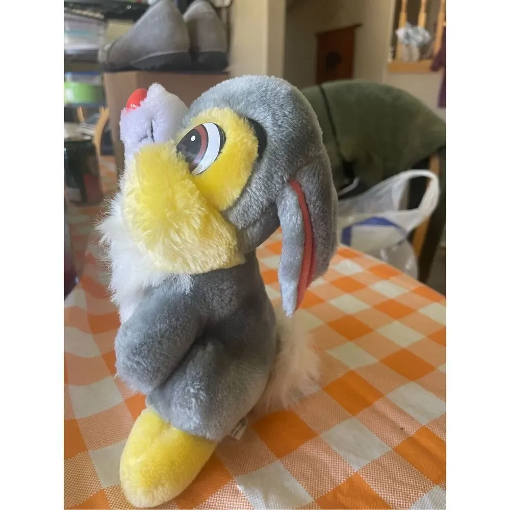 Disney Kids Multicolor Disneyland Original Bambi Standing Thumper Plush Toy
